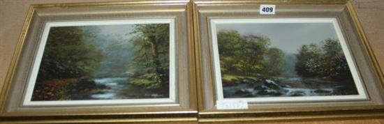 George Horne pair of oils